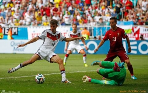 德国4比0大胜葡萄牙