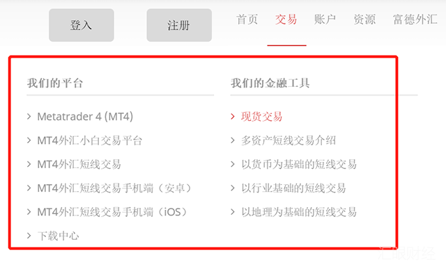 Fort FX富德外汇被金融委员会除名，该平台提供二元期权产品，主要市场在中国
