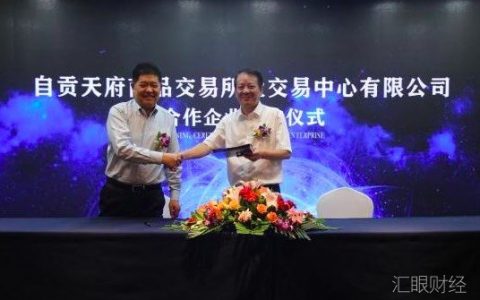 自贡天府商品交易所盐交易中心开始试营业