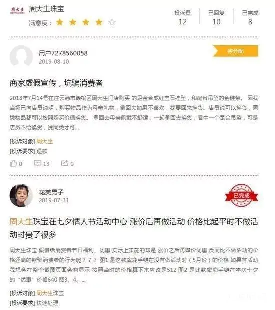 黄金掺假,1克多卖300元!周大生、中国黄金上黑榜