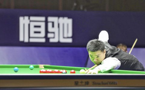 恒大2019斯诺克中锦赛开杆 丁俊晖首秀恒驰吸睛