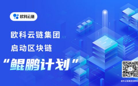 欧科云链集团启动区块链“鲲鹏计划” 多措并举助就业