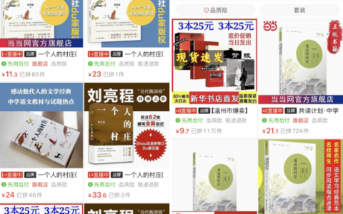 拼多多盗版江湖里，我的书被盗卖了2亿元