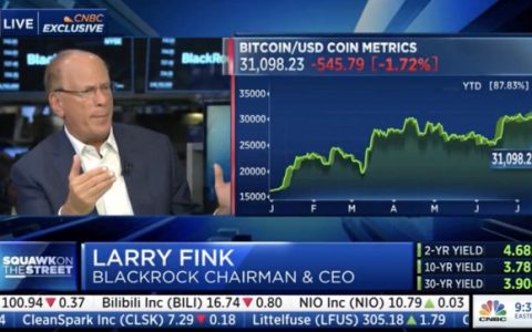 贝莱德CEO再谈比特币ETF：客户需求促使我们进军加密市场