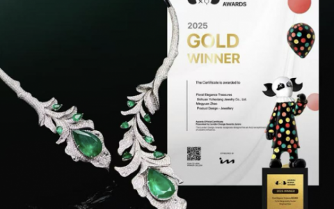 东方美学耀目国际，玉和祥珠宝斩获国际伦敦设计奖双金奖