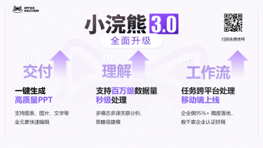 商汤小浣熊3.0来了，AI办公智能体一键生成高质量PPT