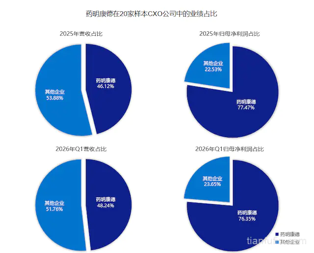 占行业近八成利润!从CXO最新成绩单,看懂药明康德的龙头统治力